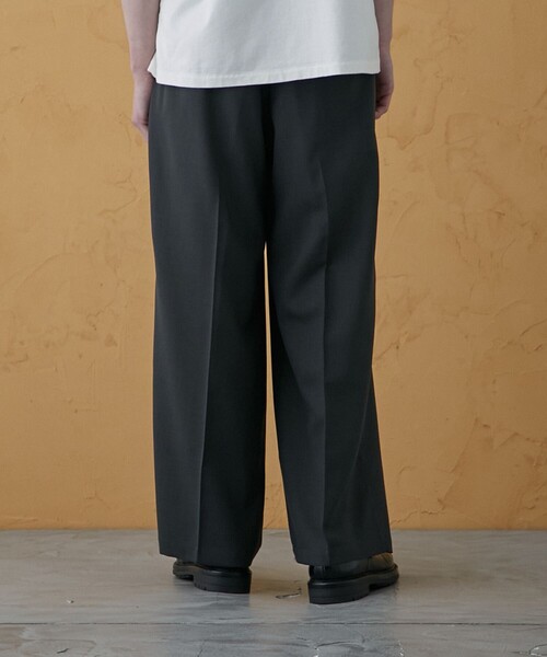 neighborhood MURPHY W-PT ウールツータックスラックス neighborhood MURPHY W-PT ウールツータックスラックス
