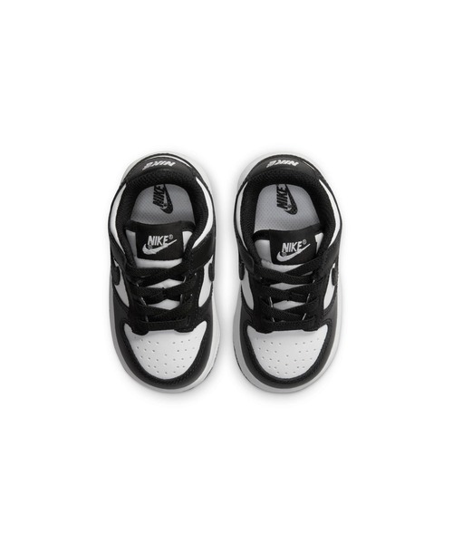 NIKE（ナイキ）の「12-16cmDUNK LOW (TDE)　CW1589-100（スニーカー・キッズ・ホワイト×ブラック・12/13/14/15 /16）」の6枚目の写真
