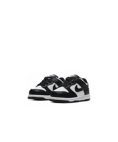NIKE（ナイキ）の「12-16cmDUNK LOW (TDE)　CW1589-100（スニーカー・キッズ・ホワイト×ブラック・12/13/14/15 /16）」の5枚目の写真