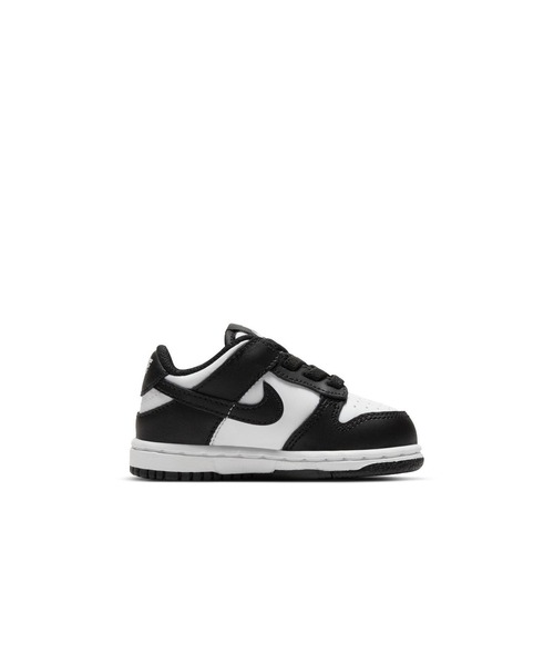 NIKE（ナイキ）の「12-16cmDUNK LOW (TDE)　CW1589-100（スニーカー・キッズ・ホワイト×ブラック・12/13/14/15 /16）」の4枚目の写真