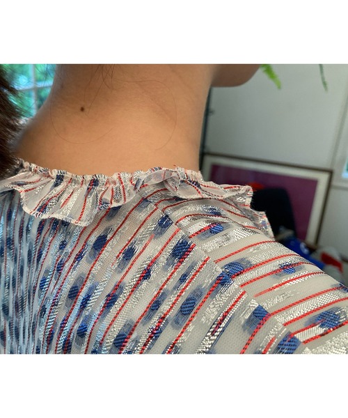 FLUMOR(フラマー)の「インポートJQシャイニーミニドレス(チュニック・レディース・シルバー・38)」の15枚目の写真
