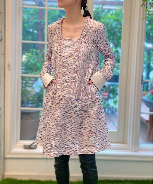 FLUMOR(フラマー)の「インポートJQシャイニーミニドレス(チュニック・レディース・シルバー・38)」の2枚目の写真
