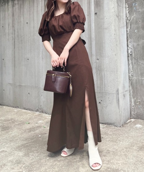 one after another NICE CLAUP（ワンアフターアナザーナイスクラップ）の「ポーチ付バニティーショルダー（ショルダーバッグ・レディース・ダークブラウン/アイボリー・FREE）」の13枚目の写真