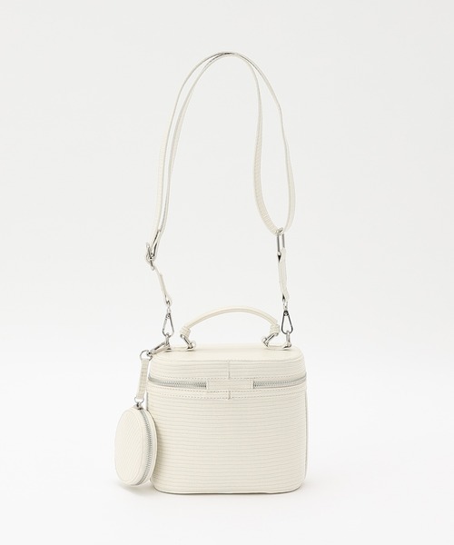 one after another NICE CLAUP（ワンアフターアナザーナイスクラップ）の「ポーチ付バニティーショルダー（ショルダーバッグ・レディース・ダークブラウン/アイボリー・FREE）」の22枚目の写真