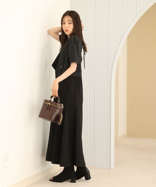 one after another NICE CLAUP（ワンアフターアナザーナイスクラップ）の「ポーチ付バニティーショルダー（ショルダーバッグ・レディース・ダークブラウン/アイボリー・FREE）」の9枚目の写真