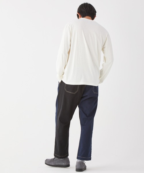 KRIFF MAYER（クリフメイヤー）の「ロゴロンT(キャンパー)（Tシャツ/カットソー・メンズ・ネイビー/オフホワイト/グリーン/マスタード/ホワイト系その他/ブラック系その他/チャコール・MEDIUM/LARGE/X-LARGE/SMALL）」の18枚目の写真