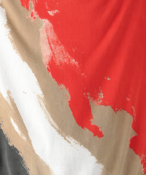 niko and...（ニコアンド）の「ペイント風ニットプルオーバー（ニット/セーター・メンズ・ブラック/オレンジ/ネイビー・MEDIUM/LARGE）」の20枚目の写真