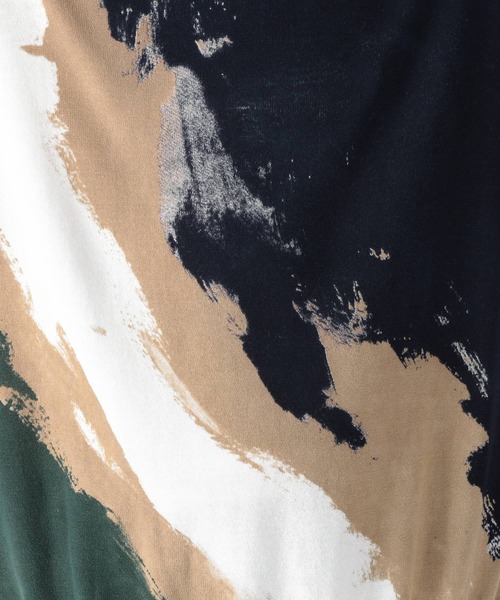 niko and...（ニコアンド）の「ペイント風ニットプルオーバー（ニット/セーター・メンズ・ブラック/オレンジ/ネイビー・MEDIUM/LARGE）」の21枚目の写真