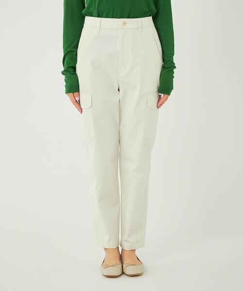 green label relaxing（グリーンレーベルリラクシング）の「［ size SHORT / TALLあり ］カーゴ パンツ（その他パンツ・レディース・オフホワイト/オリーブ・40/38/36/SHORT/TALL）」の15枚目の写真