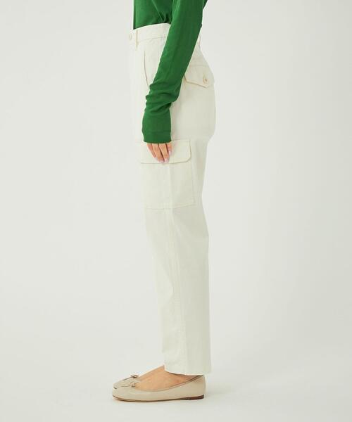 green label relaxing（グリーンレーベルリラクシング）の「［ size SHORT / TALLあり ］カーゴ パンツ（その他パンツ・レディース・オフホワイト/オリーブ・40/38/36/SHORT/TALL）」の16枚目の写真