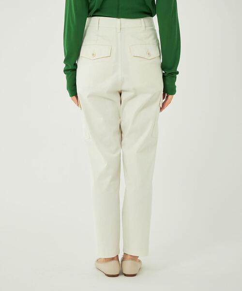 green label relaxing（グリーンレーベルリラクシング）の「［ size SHORT / TALLあり ］カーゴ パンツ（その他パンツ・レディース・オフホワイト/オリーブ・40/38/36/SHORT/TALL）」の17枚目の写真