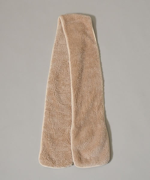 Johnbull（ジョンブル）の「フリースマフラー（マフラー・メンズ・チャコールグレー/ブラック/ピンク/ナチュラル・FREE）」の5枚目の写真