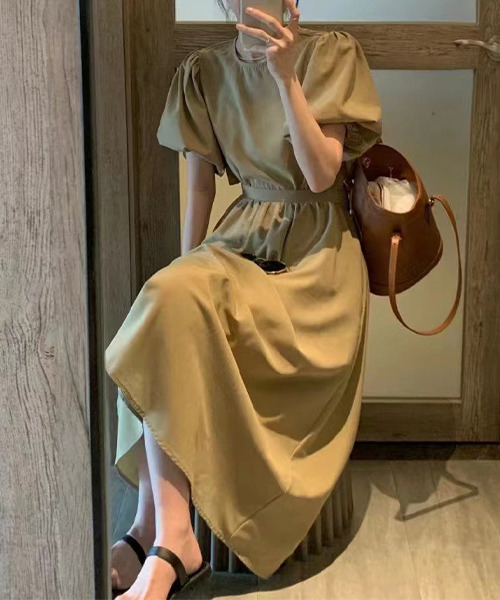 バックコンシャス パフスリーブワンピース Culw247 ワンピース C U L シーユーエル のファッション通販 Zozotown