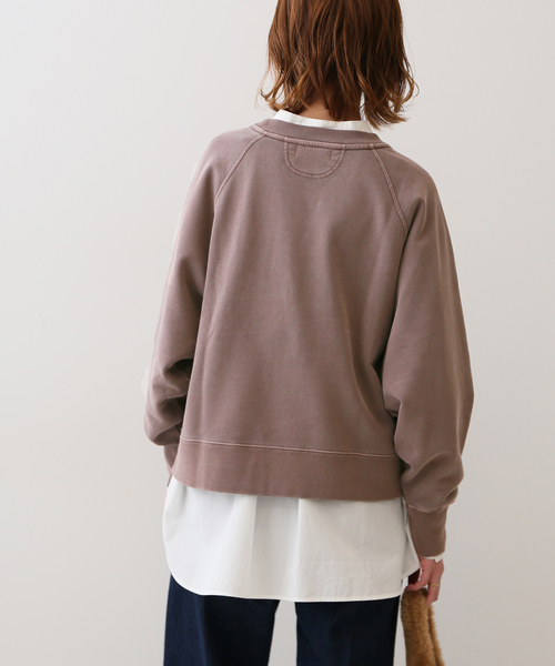 SLOBE IENA（スローブイエナ）の「○コアヤーン裏毛ロゴ