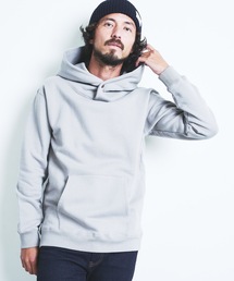 BACK BRASHED URAKE STAND HOOD SNAP PARKA:裏毛裏起毛 スタンドフード スナップ パーカ