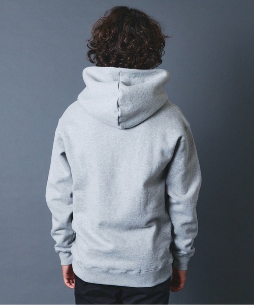 Magine(マージン)の「BACK BRASHED URAKE STAND HOOD SNAP PARKA:裏毛裏起毛 スタンドフード スナップ パーカ(パーカー・メンズ・ブラック/ネイビー/グレー/グレイッシュベージュ・44/46/48)」の17枚目の写真