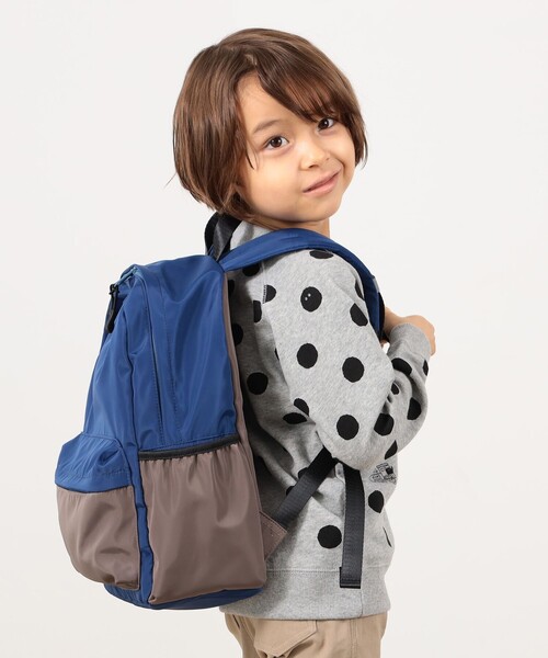 BEAMS mini(ビームスミニ)の「BEAMS mini / デイパック(バックパック/リュック・キッズ・ピンク/ブラウン系その他/ブルー・ONE SIZE)」の5枚目の写真