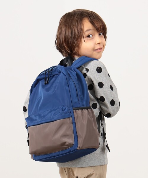 BEAMS mini(ビームスミニ)の「BEAMS mini / デイパック(バックパック/リュック・キッズ・ピンク/ブラウン系その他/ブルー・ONE SIZE)」の6枚目の写真