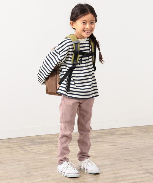 BEAMS mini(ビームスミニ)の「BEAMS mini / デイパック(バックパック/リュック・キッズ・ピンク/ブラウン系その他/ブルー・ONE SIZE)」の8枚目の写真