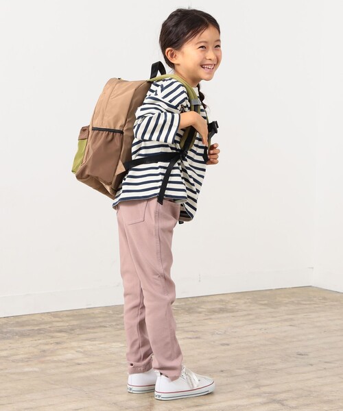 BEAMS mini(ビームスミニ)の「BEAMS mini / デイパック(バックパック/リュック・キッズ・ピンク/ブラウン系その他/ブルー・ONE SIZE)」の10枚目の写真