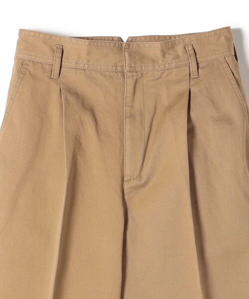 SHIPS(シップス)の「*〈手洗い可能〉タックチノパン◆(チノパンツ・レディース・ベージュ/ネイビー/オリーブ・SMALL/MEDIUM/LARGE)」の6枚目の写真