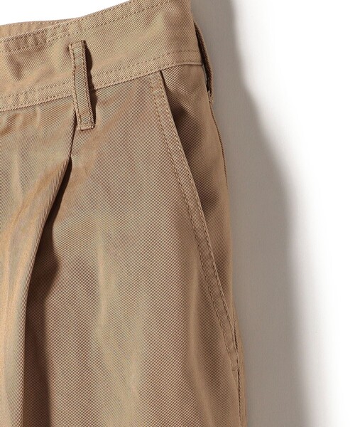 SHIPS(シップス)の「*〈手洗い可能〉タックチノパン◆(チノパンツ・レディース・ベージュ/ネイビー/オリーブ・SMALL/MEDIUM/LARGE)」の8枚目の写真