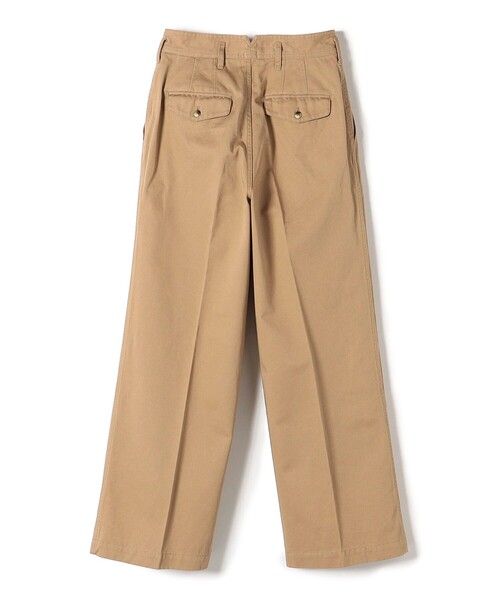 SHIPS(シップス)の「*〈手洗い可能〉タックチノパン◆(チノパンツ・レディース・ベージュ/ネイビー/オリーブ・SMALL/MEDIUM/LARGE)」の10枚目の写真