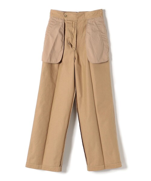 SHIPS(シップス)の「*〈手洗い可能〉タックチノパン◆(チノパンツ・レディース・ベージュ/ネイビー/オリーブ・SMALL/MEDIUM/LARGE)」の11枚目の写真