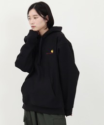 Carhartt WIP（カーハートダブリューアイピー）の「Carhartt WIP / カーハートWIP Hooded American Script Sweat アメリカン スクリプト 裏起毛 スウェット パーカー（パーカー・メンズ）」