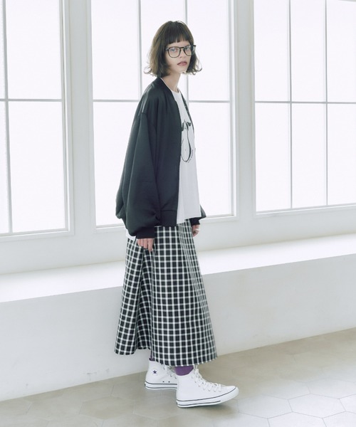 manana suerte(マニャーナスエルテ)の「ヴィンテージサテンブルゾン(ブルゾン・レディース・ブラック/カーキ/ピンク・FREE)」の8枚目の写真