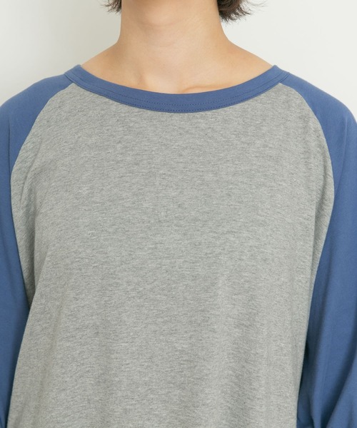 UR Lab.(アーバンリサーチラボ)の「ラグランビッグTシャツ(Tシャツ/カットソー・レディース・ブラック系その他/グリーン系その他/ブルー系その他/レッド系その他・FREE)」の20枚目の写真