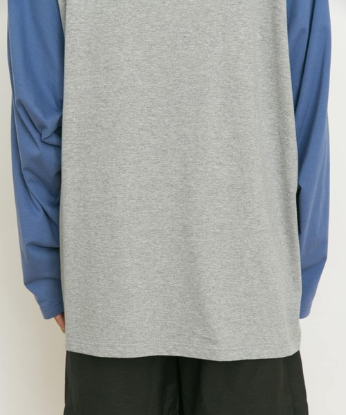 UR Lab.(アーバンリサーチラボ)の「ラグランビッグTシャツ(Tシャツ/カットソー・レディース・ブラック系その他/グリーン系その他/ブルー系その他/レッド系その他・FREE)」の22枚目の写真