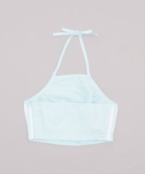adidas（アディダス）の「アディカラー クラシックス ポプリン ホルターネックトップ / アディダスオリジナルス（レディース）（タンクトップ・レディース・ブルー・SMALL/MEDIUM/LARGE/X-LARGE/XX-LARGE/X-SMALL）」の8枚目の写真