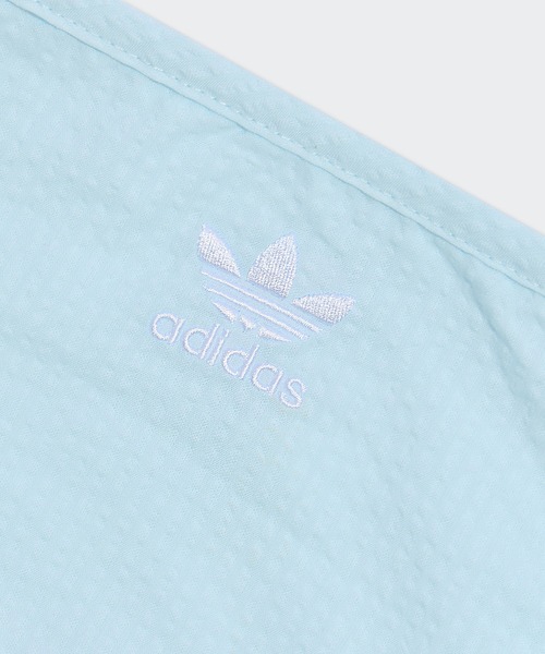 adidas（アディダス）の「アディカラー クラシックス ポプリン ホルターネックトップ / アディダスオリジナルス（レディース）（タンクトップ・レディース・ブルー・SMALL/MEDIUM/LARGE/X-LARGE/XX-LARGE/X-SMALL）」の12枚目の写真