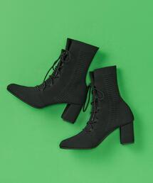 UNITED ARROWS（ユナイテッドアローズ）の「＜NAOKO TSUJI+UNITED ARROWS＞ラウンド ニット ブーツ（ブーツ・レディース）」