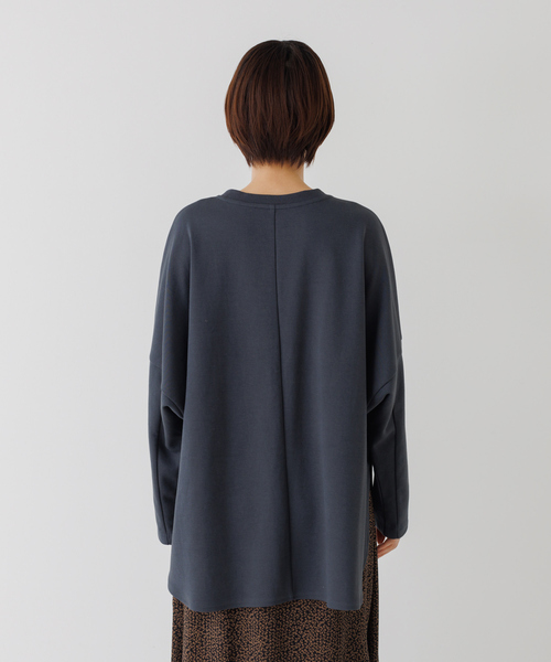 Rouge vif Anna（ルージュヴィフアンナ）の「ダンボールフォルムプルオーバー（スウェット・レディース・ホワイト/チャコールグレー/ベージュ・フリー）」の15枚目の写真