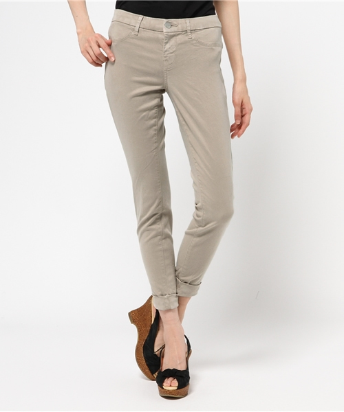 J BRAND（ジェイブランド）の「(J.BRAND) 8020V080 ANJA LUXE SATEEN CUFF CROP（その他パンツ・レディース・ブルー/グレー系その他/ブラック・23/24/22/26/27/25）」の3枚目の写真