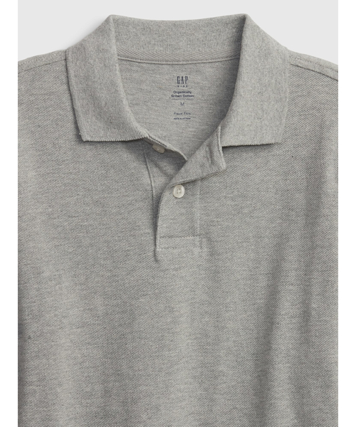 GAP（ギャップ）の「長袖ユニホーム ポロシャツ (キッズ)（ポロシャツ・キッズ・ホワイト/ブラック/グレー/インディゴブルー・160cm/150cm/130cm/110cm/120cm/140cm）」の12枚目の写真