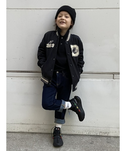 GAP（ギャップ）の「長袖ユニホーム ポロシャツ (キッズ)（ポロシャツ・キッズ・ホワイト/ブラック/グレー/インディゴブルー・160cm/150cm/130cm/110cm/120cm/140cm）」の9枚目の写真