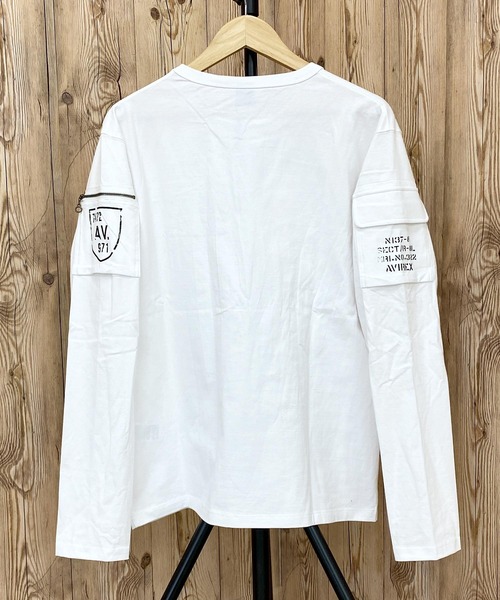 フェイドウォッシュ 長袖 ファティーグ Tシャツ（Tシャツ/カットソー）｜AVIREX（アヴィレックス）