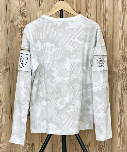 フェイドウォッシュ 長袖 ファティーグ Tシャツ（Tシャツ/カットソー）｜AVIREX（アヴィレックス）