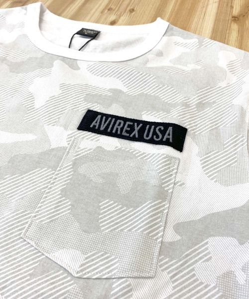 フェイドウォッシュ 長袖 ファティーグ Tシャツ（Tシャツ/カットソー）｜AVIREX（アヴィレックス）
