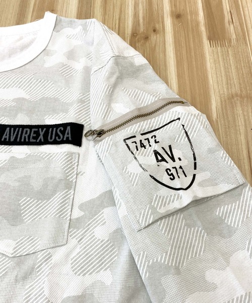 フェイドウォッシュ 長袖 ファティーグ Tシャツ（Tシャツ/カットソー）｜AVIREX（アヴィレックス）