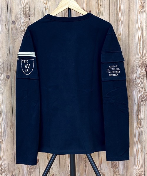 フェイドウォッシュ 長袖 ファティーグ Tシャツ（Tシャツ/カットソー）｜AVIREX（アヴィレックス）