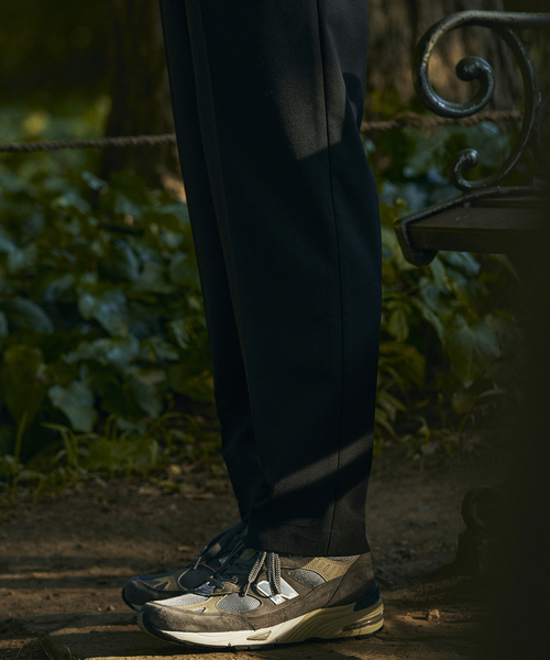 EDIFICE（エディフィス）の「"E"TROUSERS（E-3） ツイル テーパード イージーパンツ（スラックス・メンズ・ブラック/ベージュ/カーキ・SMALL/MEDIUM/LARGE）」の18枚目の写真