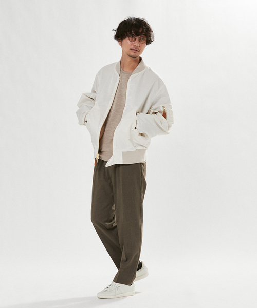 EDIFICE（エディフィス）の「"E"TROUSERS（E-3） ツイル テーパード イージーパンツ（スラックス・メンズ・ブラック/ベージュ/カーキ・SMALL/MEDIUM/LARGE）」の20枚目の写真