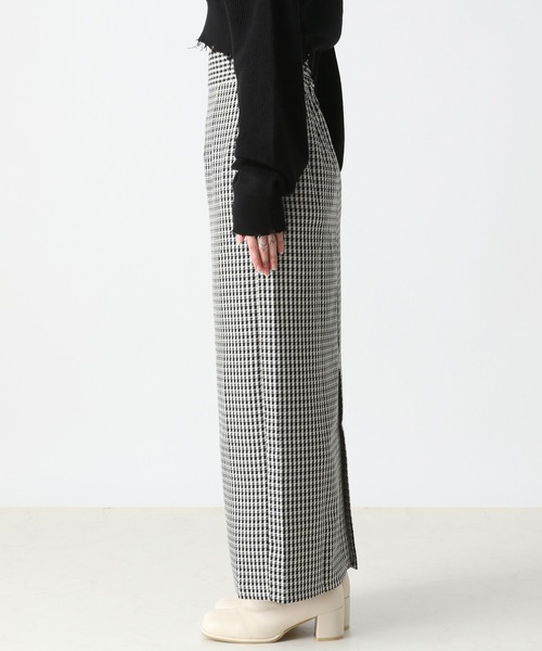 Heather（ヘザー）の「バックスリットIラインスカート　166083（スカート・レディース・ブラック/アイボリー/ブラック系その他・S/M）」の13枚目の写真