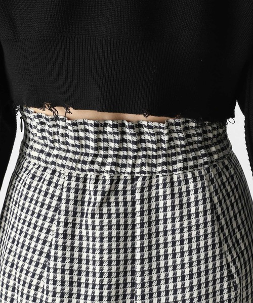 Heather（ヘザー）の「バックスリットIラインスカート　166083（スカート・レディース・ブラック/アイボリー/ブラック系その他・S/M）」の15枚目の写真