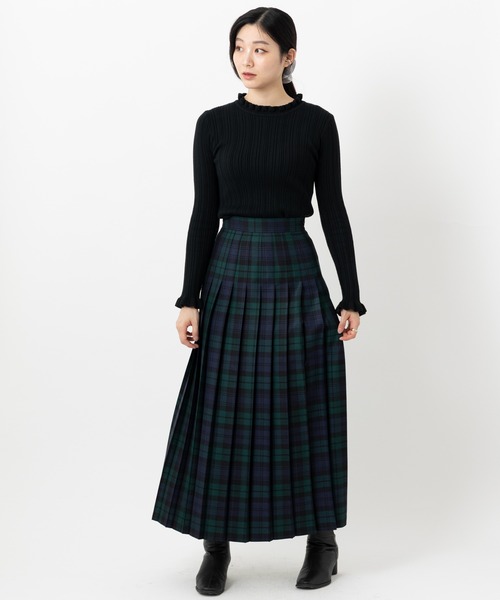 ONeil of Dublin オールプリーツマキシ キルトスカート 93cm
