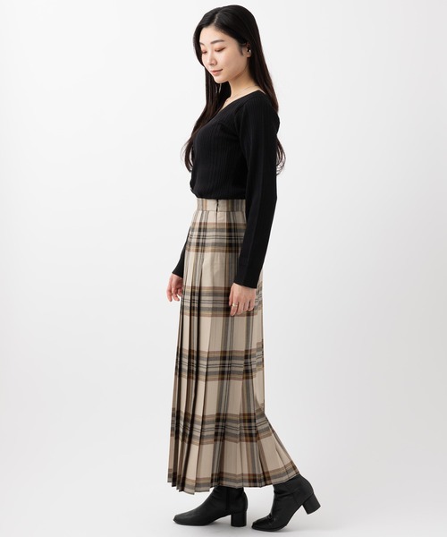 セール】ONeil of Dublin オールプリーツマキシ キルトスカート 93cm